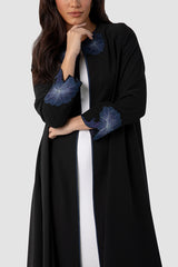 SM2519 – عباية إزدهار منتصف الليل