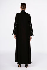 ED2302 Extended Sleeves With Button Abaya