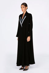 ED2302 Extended Sleeves With Button Abaya