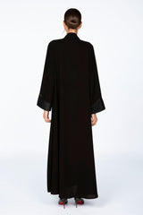 ED2306 Pointed Single Collar Abaya.