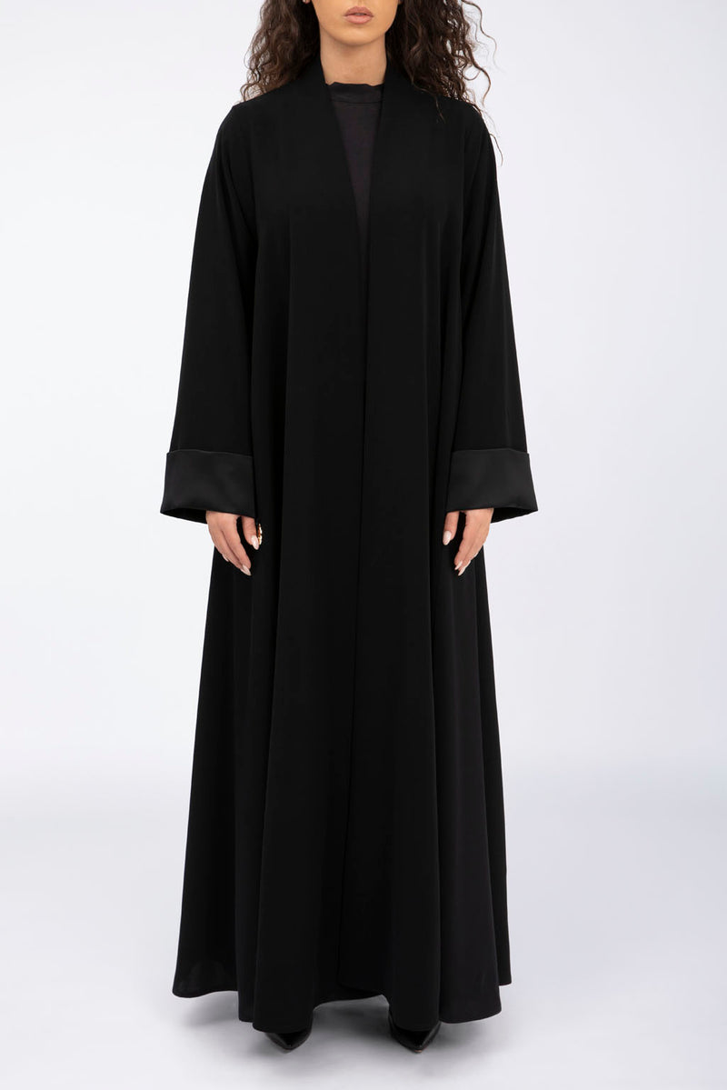 ED2312 Silk Infused Chic Abaya