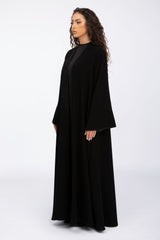 ED2315 Artisanal Touch Silk Abaya