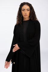 ED2315 Artisanal Touch Silk Abaya