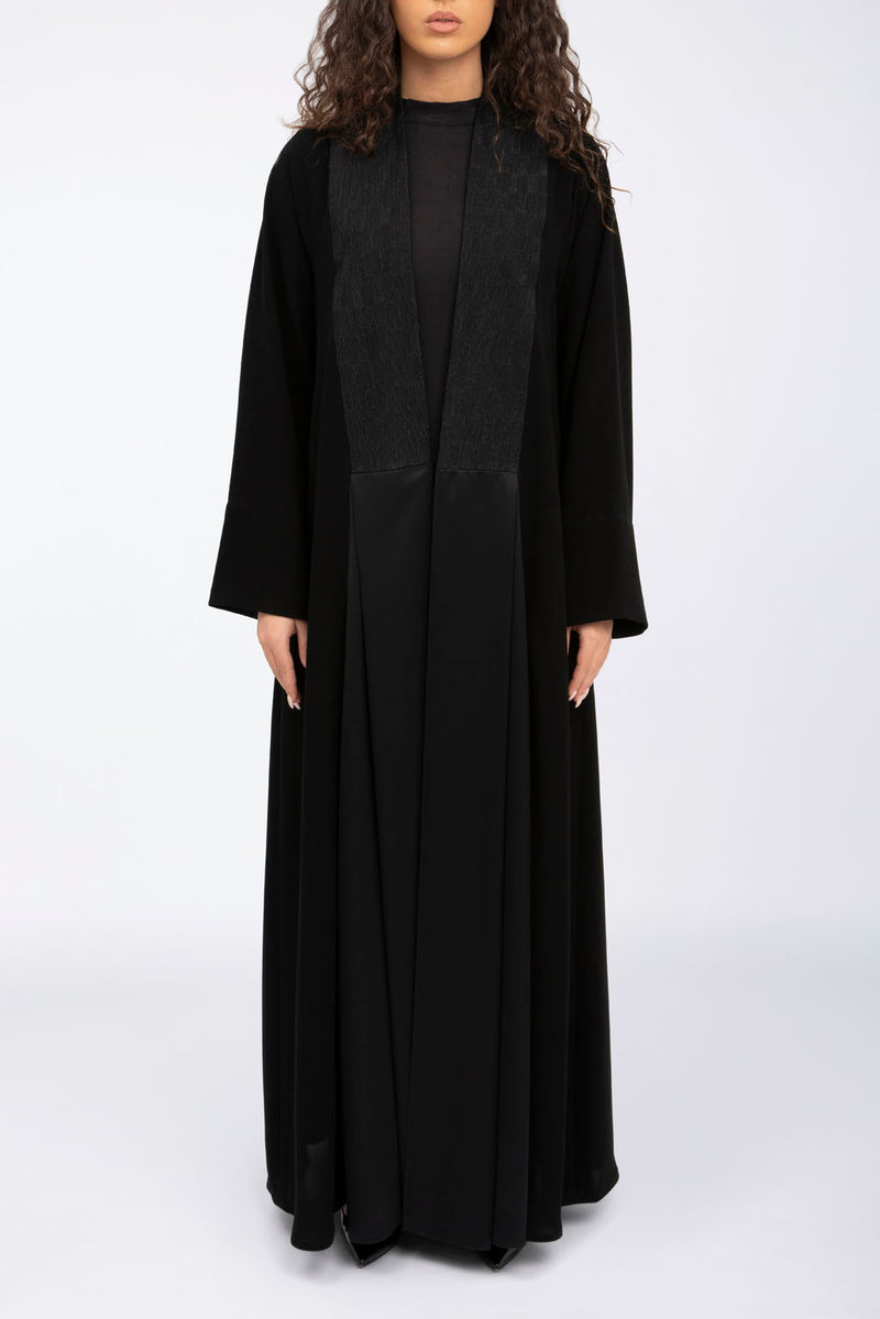 ED2313 Graceful Silk Symphony Abaya