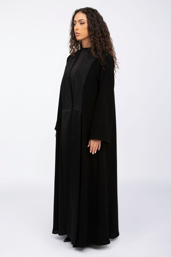 ED2313 Graceful Silk Symphony Abaya