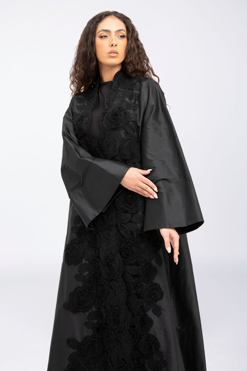 ED2317 Enchanted Elegance Haute Couture Abaya