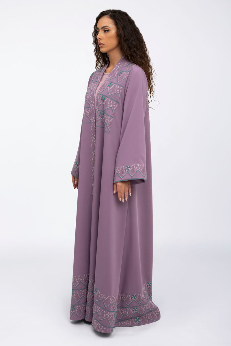 MCX2319 Sovereign Silk Elegance Abaya