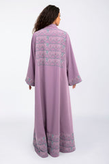 MCX2319 Sovereign Silk Elegance Abaya