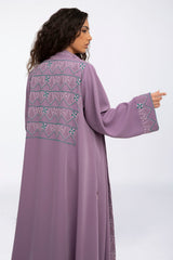 MCX2319 Sovereign Silk Elegance Abaya