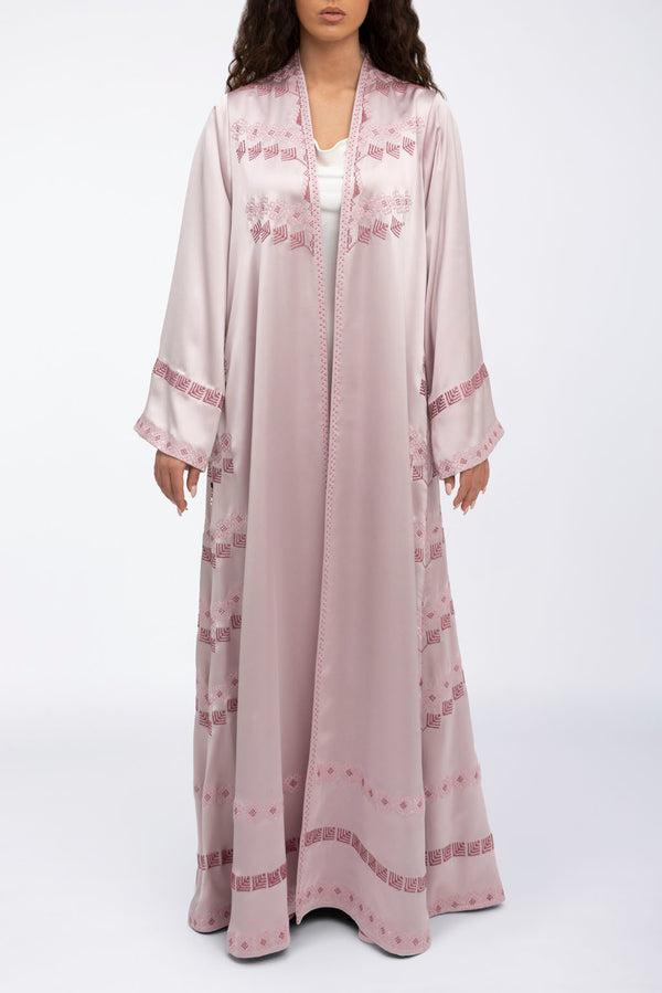 MCX2328 Ethereal Silk Blossom Abaya