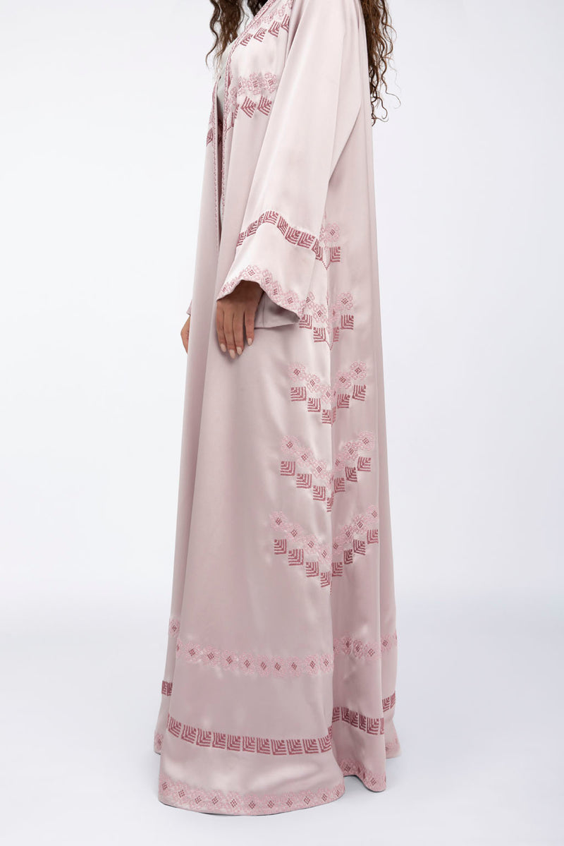 MCX2328 Ethereal Silk Blossom Abaya