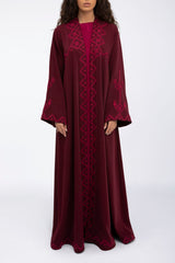 MCX2313 Masterpiece Beyond Fashion Celestial Flare Crepe Abaya