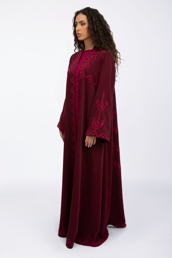 MCX2313 Masterpiece Beyond Fashion Celestial Flare Crepe Abaya