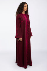 MCX2313 Masterpiece Beyond Fashion Celestial Flare Crepe Abaya