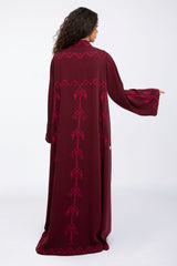 MCX2313 Masterpiece Beyond Fashion Celestial Flare Crepe Abaya