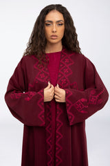 MCX2313 Masterpiece Beyond Fashion Celestial Flare Crepe Abaya