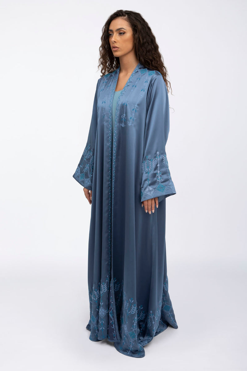 MCX2324 Luxe Silk Abaya: A Masterpiece of Elegance