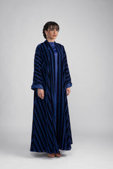 DC2301 BLUE The Velvet Starlight Kimono