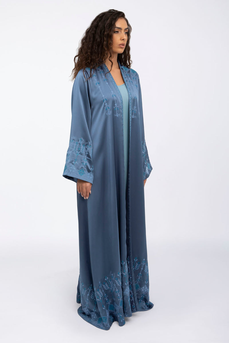 MCX2324 Luxe Silk Abaya: A Masterpiece of Elegance