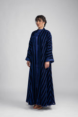 DC2301 BLUE The Velvet Starlight Kimono