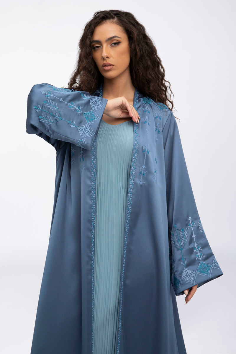 MCX2324 Luxe Silk Abaya: A Masterpiece of Elegance