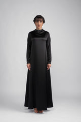 DCV2313 Monarch Black Velvet Abaya