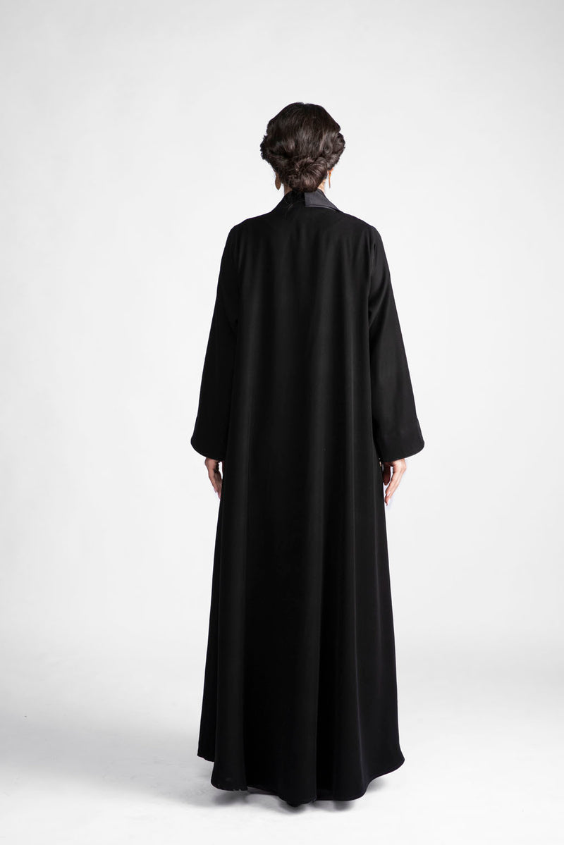 DC2305 Eleganza Crepe & Silk Elegance Abaya