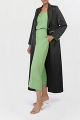 Chic Black and Green Suit ED22S01