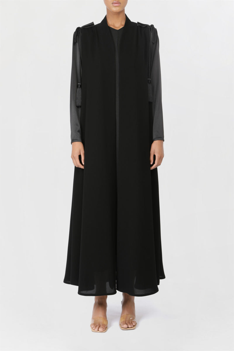 Chic and Elegant Black Abaya ED2207