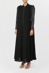 Chic and Elegant Black Abaya ED2207