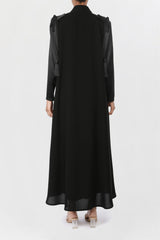 Chic and Elegant Black Abaya ED2207