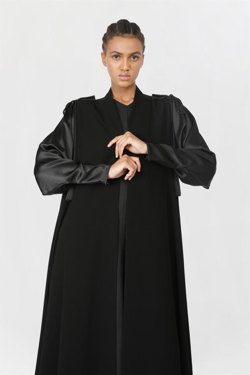 Chic and Elegant Black Abaya ED2207