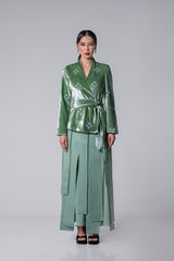 طقم جاكيت و تنورة  - MFW2610