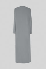 DCJ2305 - بليزر طويل بهيكل معماري أنيق