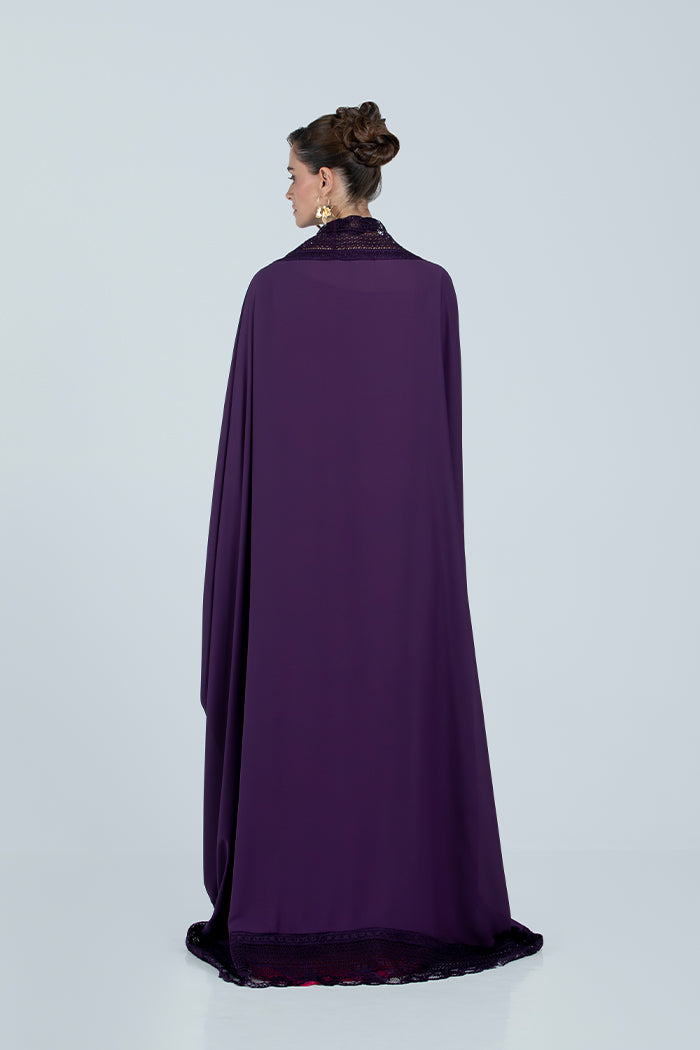 DC2521 Ethereal Lace Abaya - Limited Edition