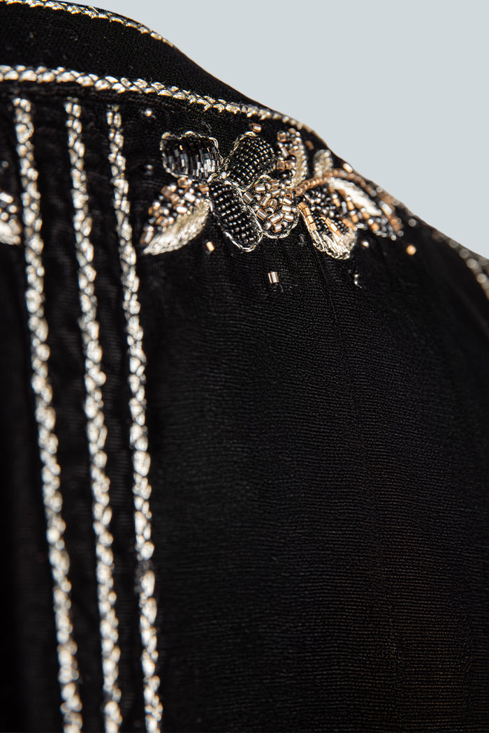 DCVHC2526 Celestial Noir Abaya