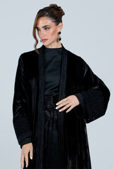 DCV2517 The Moonlight Velvet Abaya