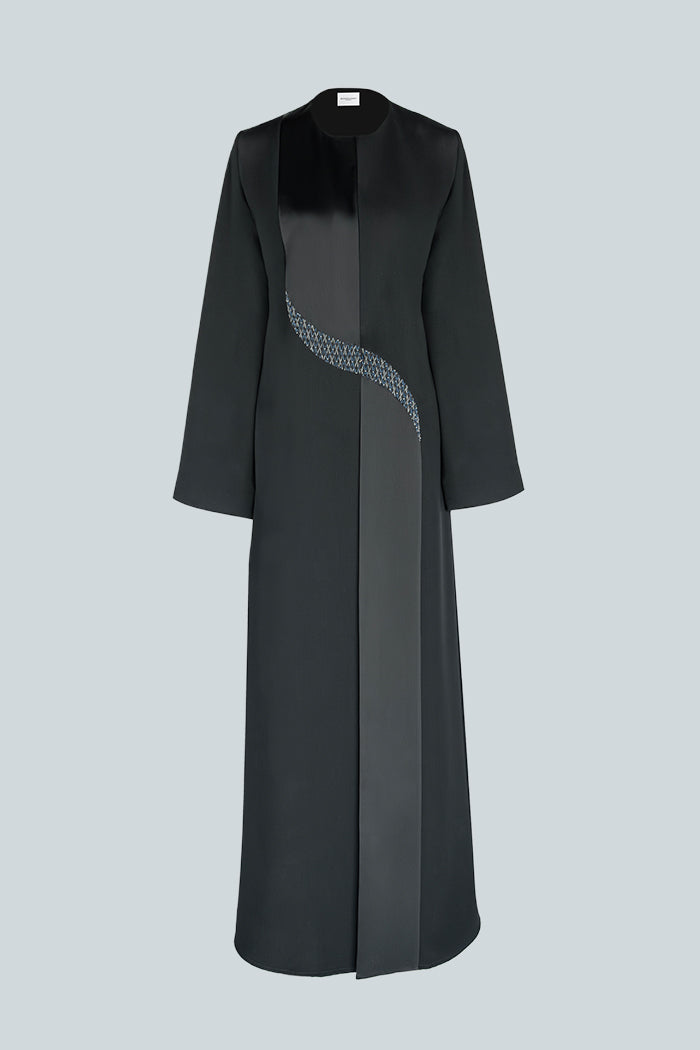 DC2515 The Elegant Shadows Abaya