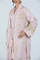 RMDCB2514 LIGHT PINK The Gilded Bloom Kaftan - Limited Edition