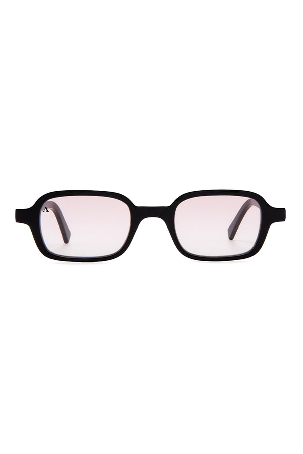 SUNGLASSES RECTANGULAR II - SHINY BLACK