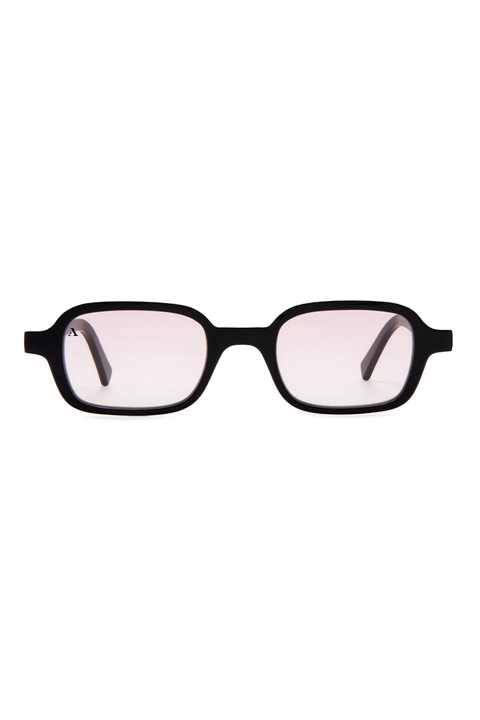 SUNGLASSES RECTANGULAR II - SHINY BLACK
