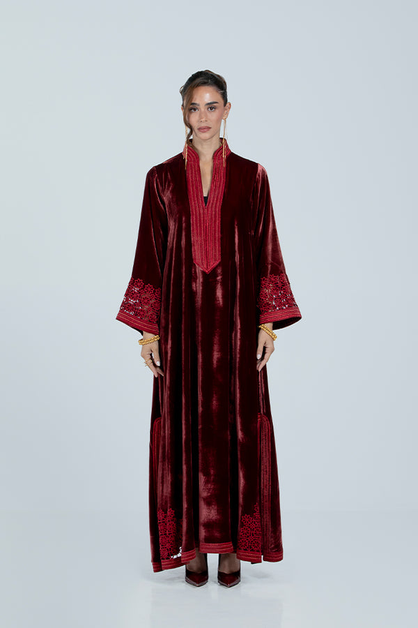 RMDJL2510 Moonlight Royal Velvet Jalabiya