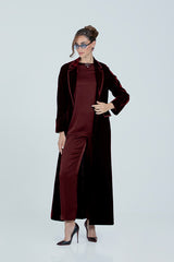 DCV2519 Majestic Poise Velvet Ensemble Set