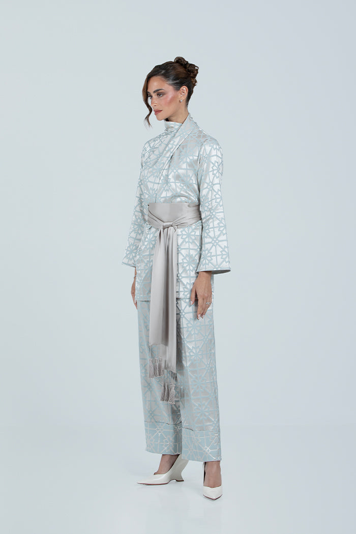 MNPF003-TT The Moonlight Motif Woven Top & Trouser Set