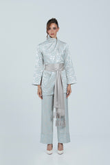 MNPF003-TT The Moonlight Motif Woven Top & Trouser Set
