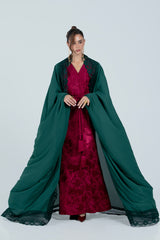 DC2521 Ethereal Lace Abaya - Limited Edition
