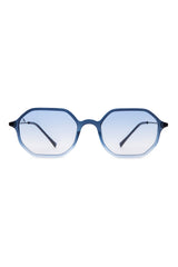 SUNGLASSES OCTAGONAL - DARK BLUE