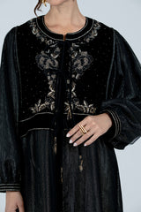 DCVHC2526 Celestial Noir Abaya