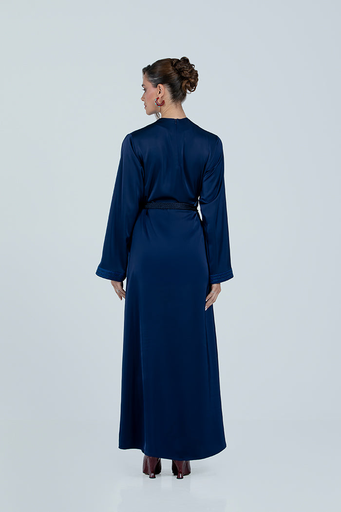DCV2517 The Moonlight Velvet Abaya