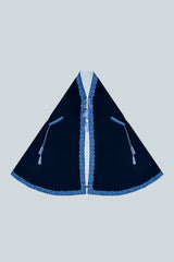 DCV2518 The Regal Velvet Cape Abaya